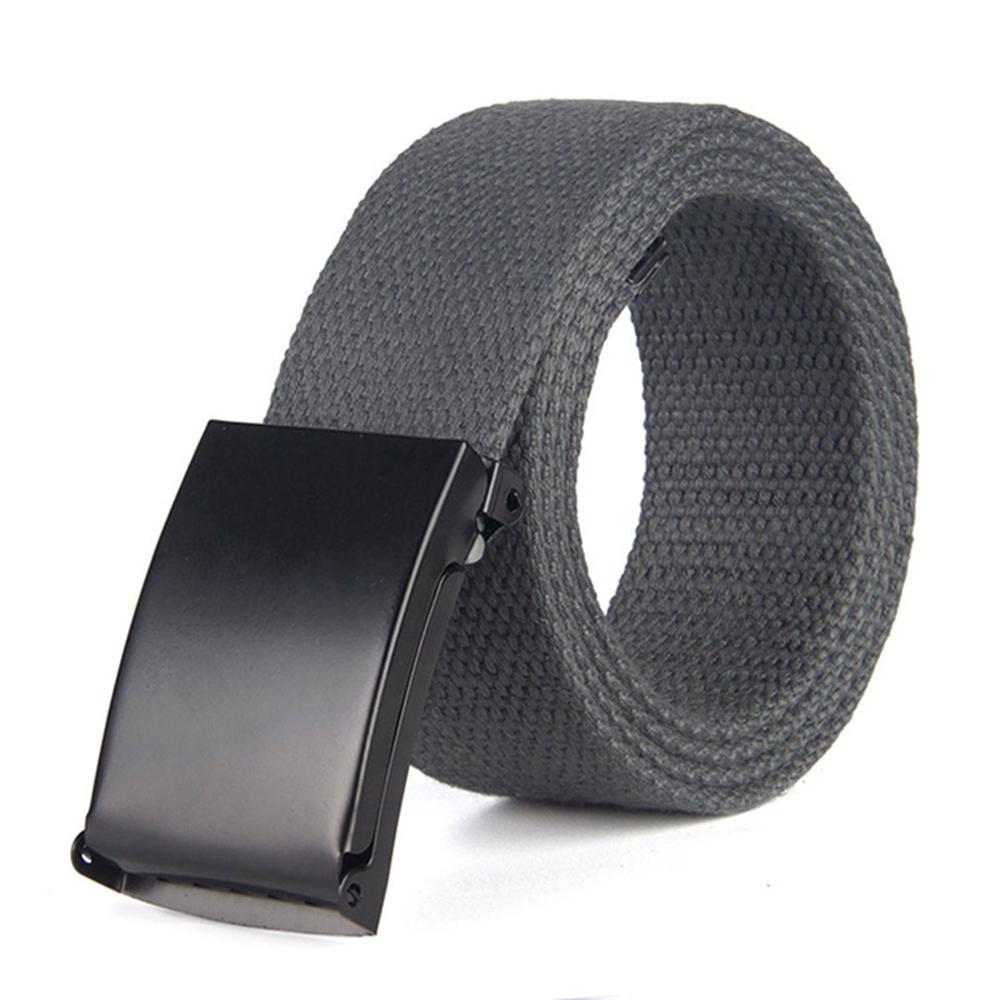 Men Belt Unisex Waist Belt Jeans Male Casual Luxury Canvas Webbing Waistband Ceinture Femme