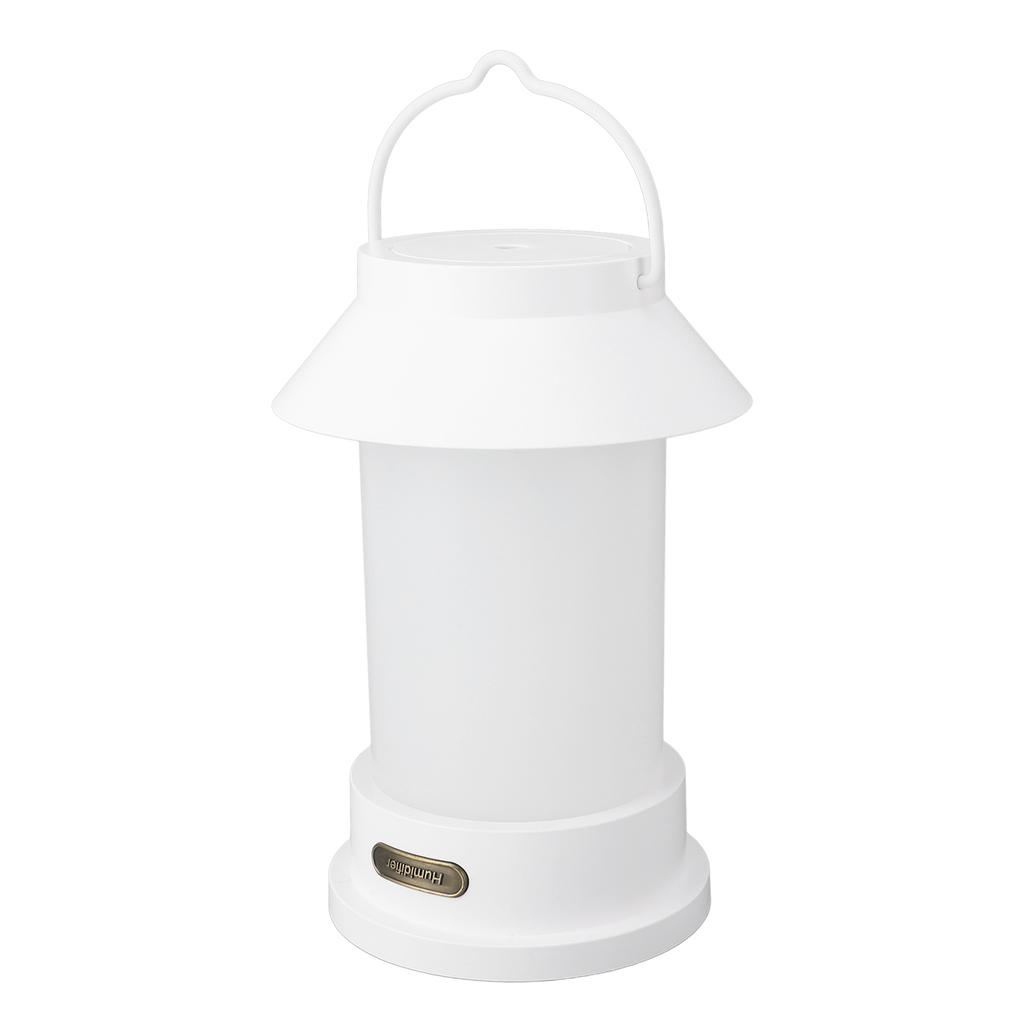 Umidificatore Lanterna Vintage Ricaricabile USB Illuminazione d'Ambiente Nebbia Fredda Umidificatore da Scrivania per