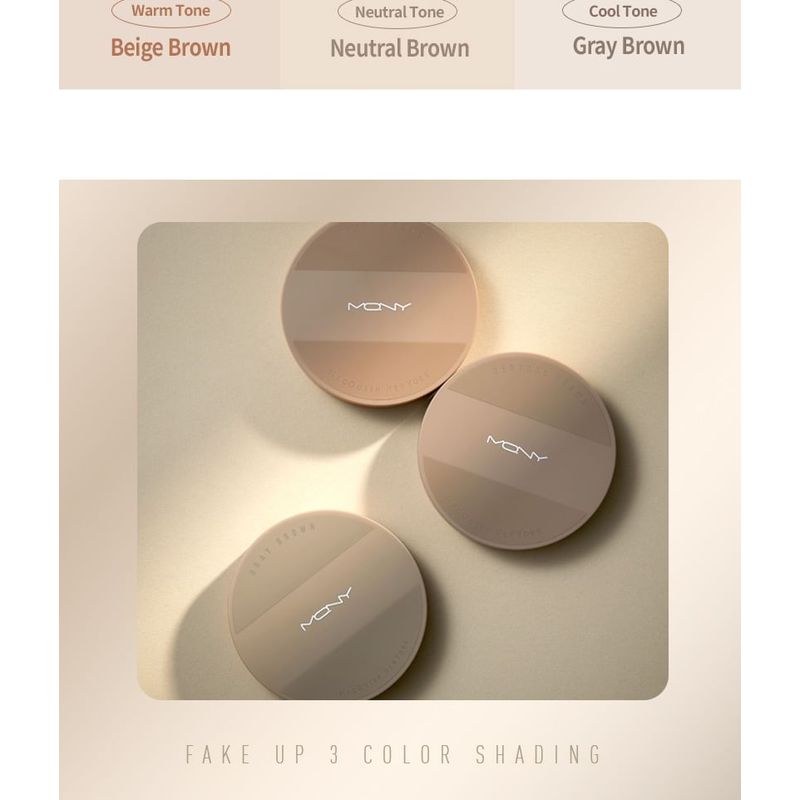 MACQUEEN - Fake Up 3 Color Shading - 3 Colors