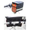 Waterproofs Bike Handlebar Bags Bicycles Front Storage Pouches Cycling Pouches Phone Bags with Removable Shoulder Strap