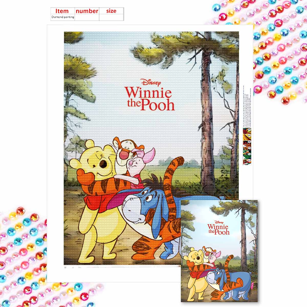 

Полная круглая алмазная живопись Весенняя прогулка Искусство Стразы Картина Мозаика Сделай сам 5D Вышивка крестом Домашнее украшение Round 20x30cm