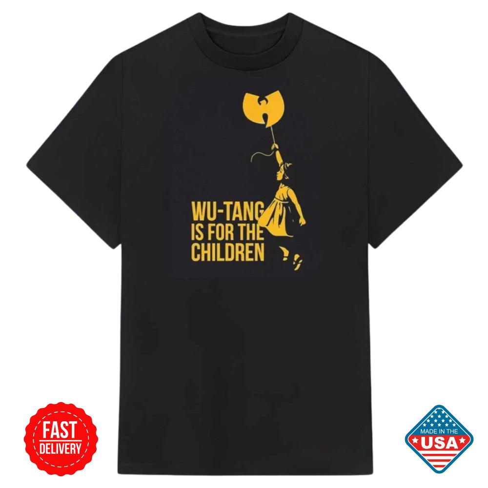 

ГОРЯЧАЯ Футболка Wu-Tang Is For The Children Смешной Подарок для Друга Все Размеры S-5XL Унисекс Футболка XXXL