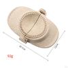 Dumpling Press Machine Wrapper Maker for Kitchen Baking small and beige