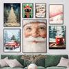 Christmas Wall Art Winter Paintings Holiday Decor Christmas Posters Winter Room Painting Nursery Christmas Decor Gift Poster