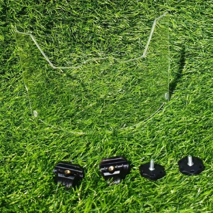 Scratch Resistant Football Helmets Eye Shield Facials Protection Visors Football Visors Clear Football Helmets Visors