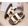 Girls Summer Open Toe Sandals Thick Soft Sole Non-slip Beach Princess Shoes for Kids