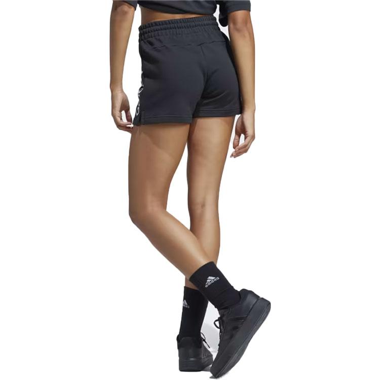 adidas Essentials Linear French Terry Shorts Women Shorts Black IC4442