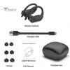 1 Pair Wireless Earbuds Long Battery Life High Clarity ABS Bluetooth-compatible 5.0 Waterproof In-ear Headphone for Running