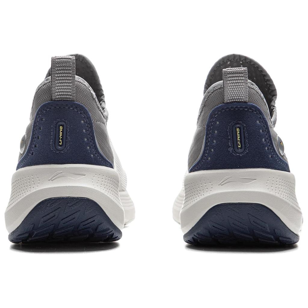 New LINING SOFT GO Casual Shoes Women's Low top Antarctic Gray/Rubble Gray AGLU276-1