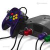 Hyperkin N64® Wired Controller Original Port Fleet Admiral Hyperkin Fleet Admiral N64 Wired Controller Purple