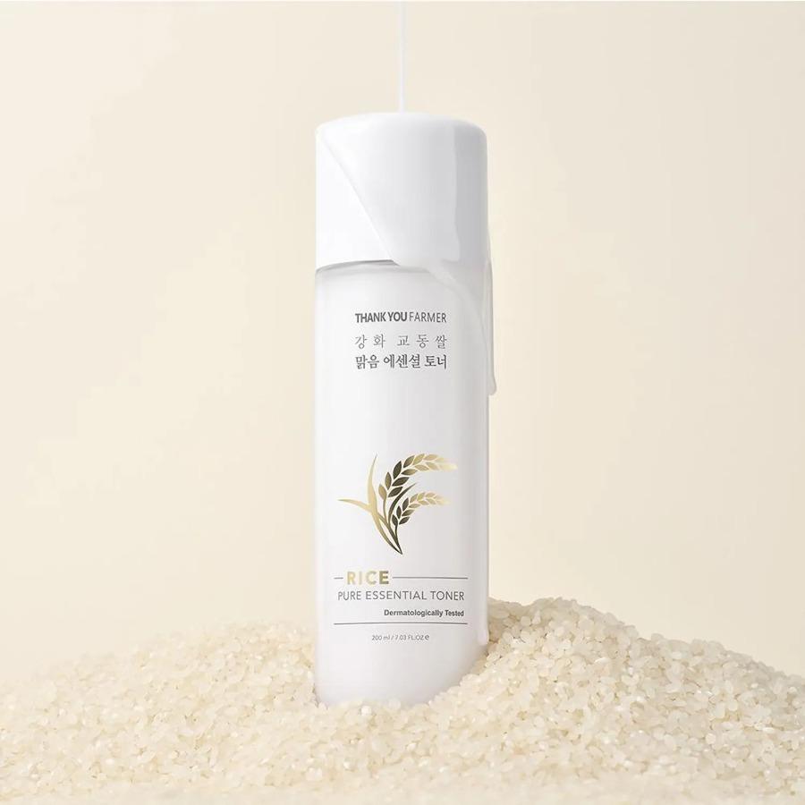 THANK YOU FARMER Rice Pure Essential Toner 200ml Essential Toner 200ml