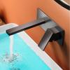 Copper Concealed Wall-Mounted Bathroom Faucet