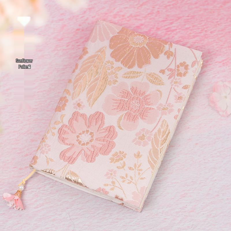 Dandelion Brocade Handmade A5 Notebook Cover