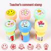 Light-Sensitive Teacher's Reward Stamps: Cute Cartoon Praise Stamps for Kindergarten