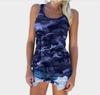 New Women's Clothing European and American Summer Camouflage Fashion Versatile Sleeveless Tank Top
