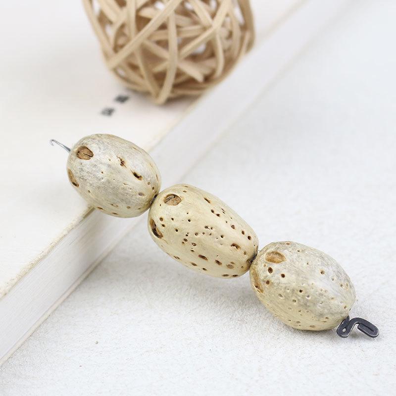 Five-Eyed Six-Pass Bodhi Seed Beads for DIY Bracelet and Rosary Accessories