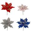 Christmas Ornament Set With Preserved Flowers For Holiday Decor And Tree Embellishments