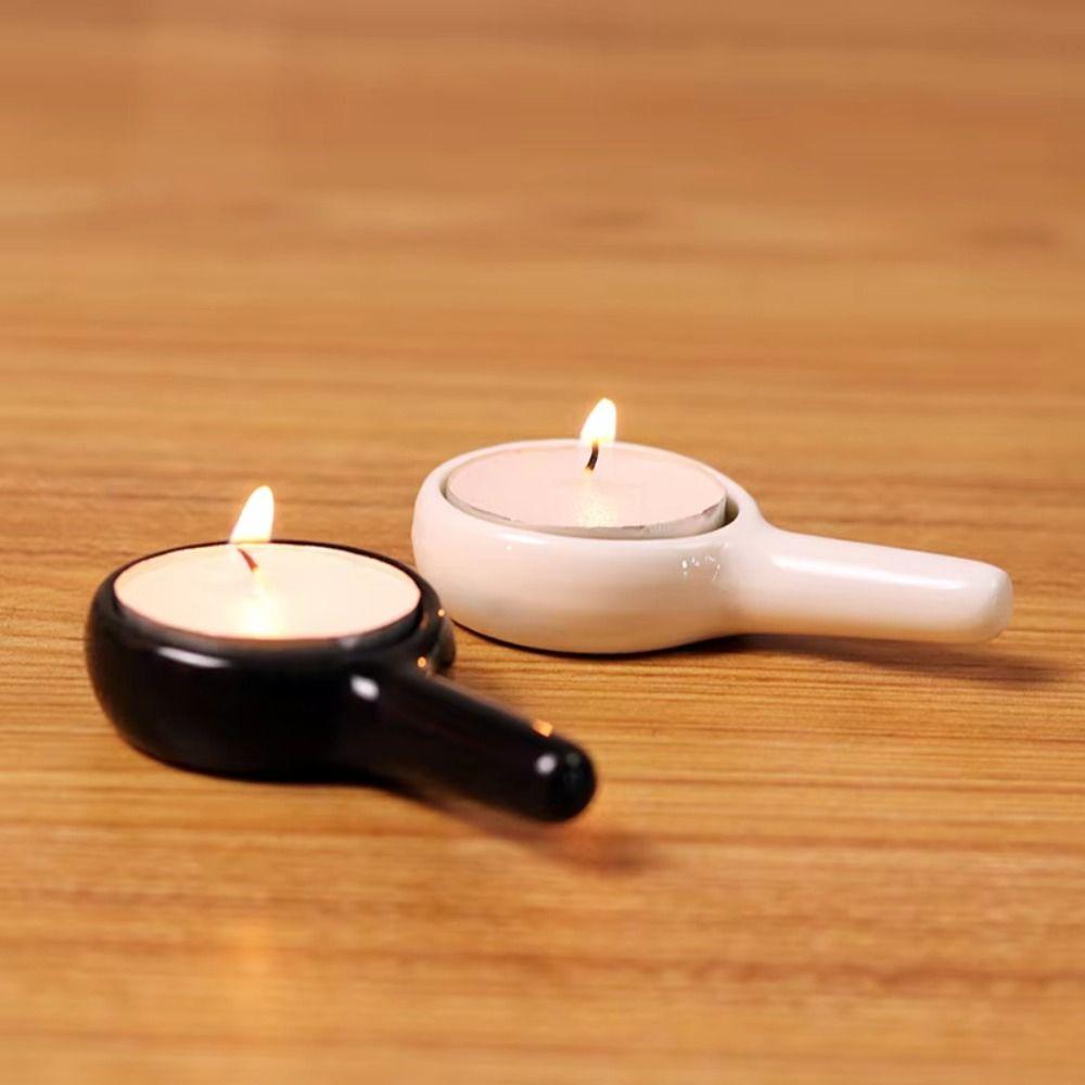 With Tealight Spoon Wax Melt Warmer 90ml Capacity Candle Wax Melter Ceramic Candle Burner  Incense