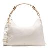 Cabrio Serie 16L Raffiniertes Design Nylon Umhängetasche Große Damen Taschen Off-White LW9GHWS-075059