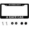 License Plate Frame Registered Nurse Stainless Steel License Plate Frame With 2 Holes & Free Screws 12.2 X 6.3 Inches