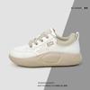 White Shoes Spring and Summer Thick Sole Lightweight Breathable Trendy Shoes Women's Casual Fashion High Comfortable Board Shoes Women's