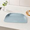 2Pcs Pet Food Mats Waterproof Non Slip Cat Meal Mat Faux Leather Pet