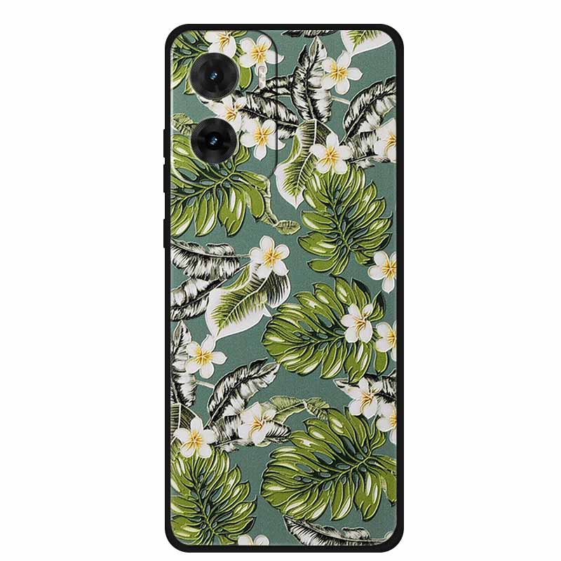3D Emboss Case For Motorola G06 Phone Case Flowers Shockproof Soft Silicone Coque For Motorola E15 G05 G06 Power Back Cover Case