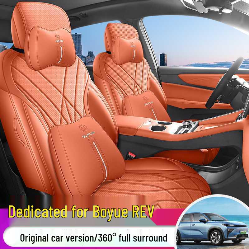 26 Styles Geely Boyue REV All-Season Platinum Edition Seat Covers - Full Coverage & Long-Endurance