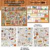 Infeel.Me My Little House 3D Scenery Stickers - Miniature Two-Layer Quiet Book Series