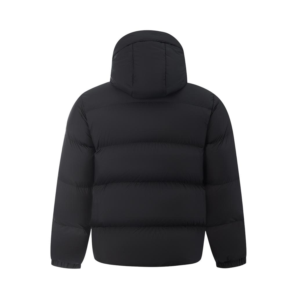 Li Ning Sports Trend Series Hooded Logo Down Jacket Men Jacket AYMV191-4