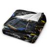Gustavo Cerati Argentine Singer Blanket Warm Soft Print Plush Throw Blanket For Girls Boys Bedroom Flannel Bedspread Bed Cover
