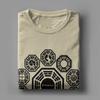 T Shirt for Men Cotton Funny T-Shirt Round Collar 1977 Tv Show Lost Tee Shirt Short Sleeve Clothing Summer