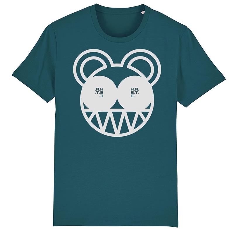 2025 Radiohead, Americké retro klasické nadměrné tričko s krátkým rukávem z rockové punkové kapely