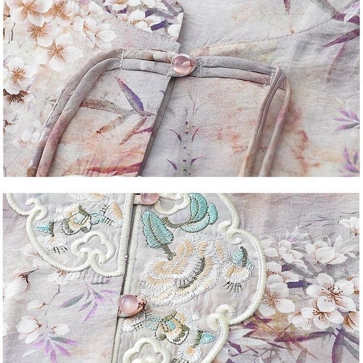 Comfortable Chinese Traditional Summer Shirt for Elderly Women Loose Fit Short Sleeve Blouse Mother Day Gift Casual Top