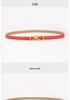 2025 Women's Versatile Genuine Leather Bowknot Waist Cinch - Thin Decorative Belt for Skirts and Shirts