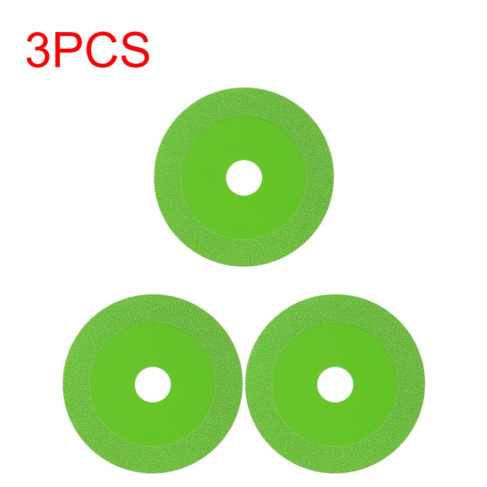 2-25pcs Glass Cutting Disc 100mm Ultra-thin Saw Blade Jade Crystal Wine Bottles Grinding Chamfering Cutting Blade Glass Cutting