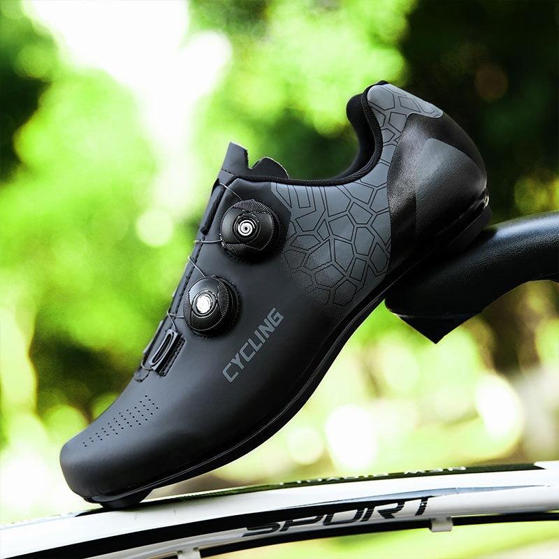 New Road Bike Cycling Shoes Unlocked Casual Hard Sole Unlocked Cycling Shoes Mountain Bike Lock Shoes Cycling Shoes