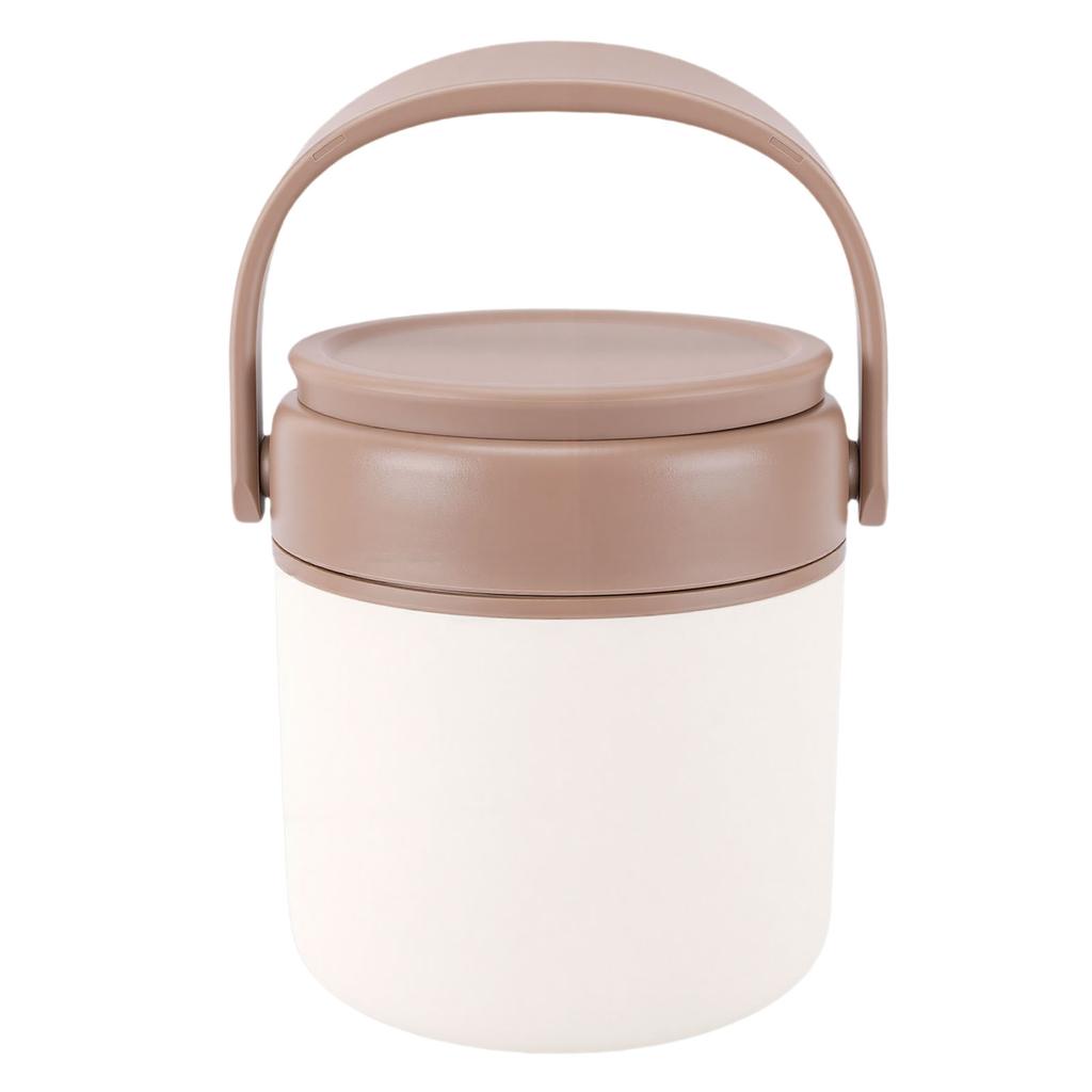 Insulated Soup Cup Stainless Steel Foldable Handle Portable   Food Storage Container for School