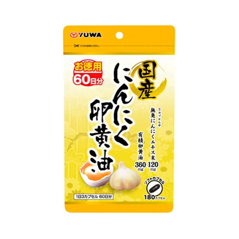 

Garlic Yolk Oil 180 Tablets