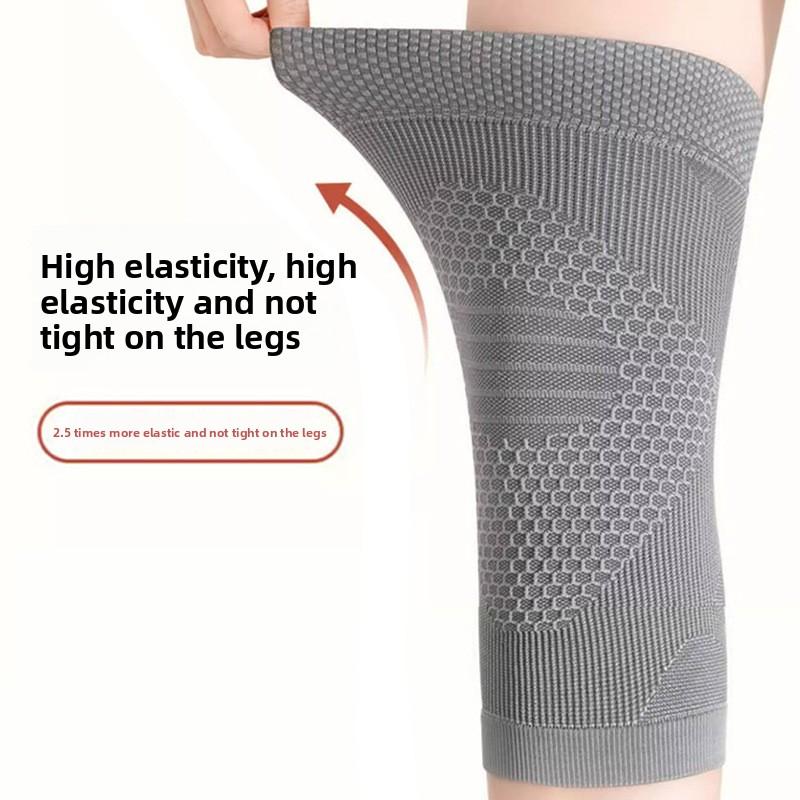 

Графеновые наколенники Защита суставов Теплые и холодные наколенники Накладки для ног Носки Защита суставов Имплантированные Нескользящие Шелковистые Дышащие L【29*15cm】 серый