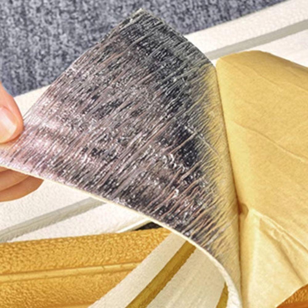 Self-adhesive Wall Trim Line 230cmX14cm 3D Skirting Line Portable Wall Stickers  Home Decor