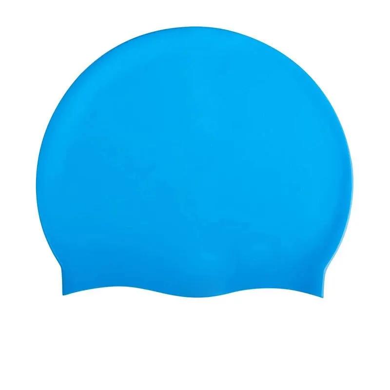 Swimming Cap Silicone Waterproof Swim Hat for Men Women Adult Kids Pool Caps Diving Swimming Equipment Elastic Caps 2025