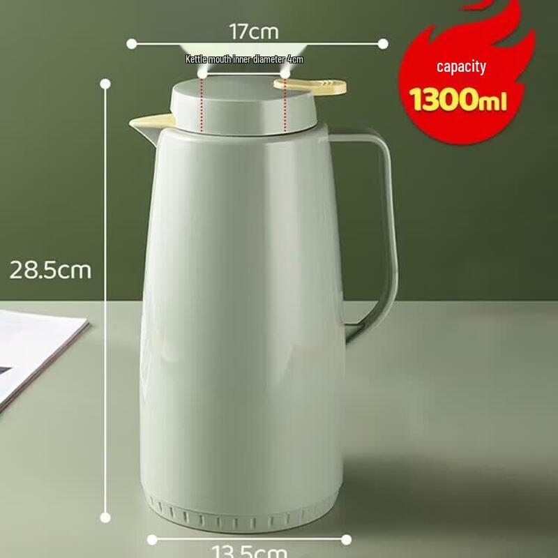 MAXCOOK Nordic Style Glass Liner Thermos
