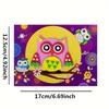 3D Eva Foam Sticker Set - 10Pcs Diy Cartoon Animal Art Stickers For Kids Creative Learning & Classroom Craft Activities