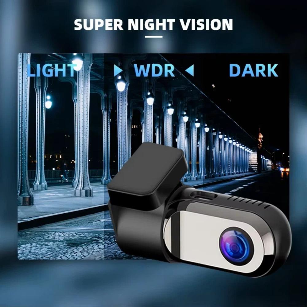 1080P HD Auto DVR, Android WiFi, Black Box, ADAS Nachtsicht Schleifenaufnahme, Fahrer Videoüberwachungsgerät