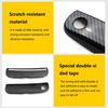 Carbon Fiber Style Door Handles Trim Cover Fit For Dodge Challenger 2015-