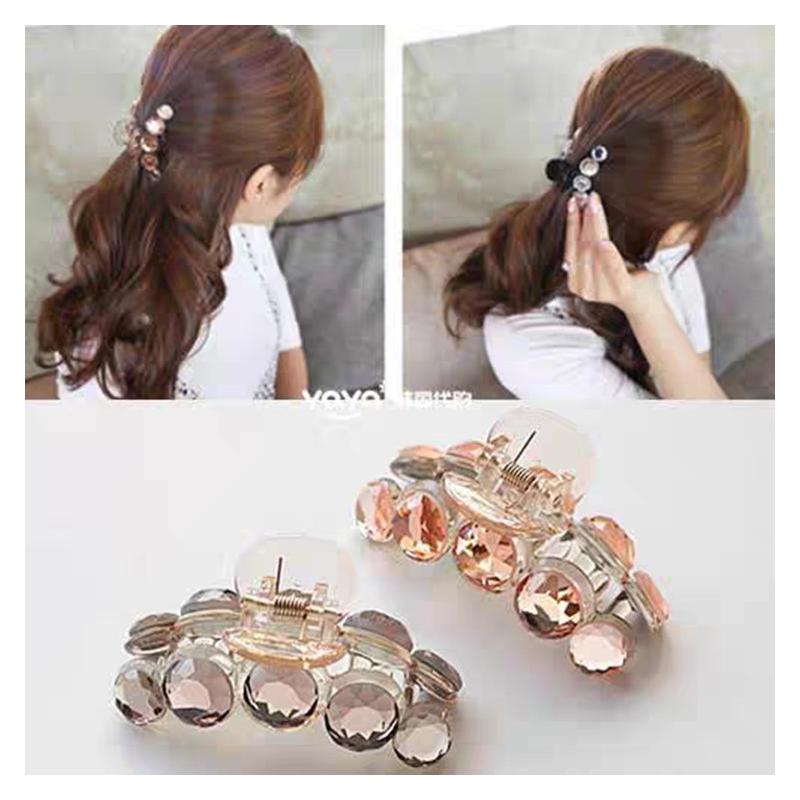 Large Hair Clip Flower Clip for Hair Clamps Ladies Claw Clip Barrette Buckle for Hairpins Crab for A Woman Japanese Accessories