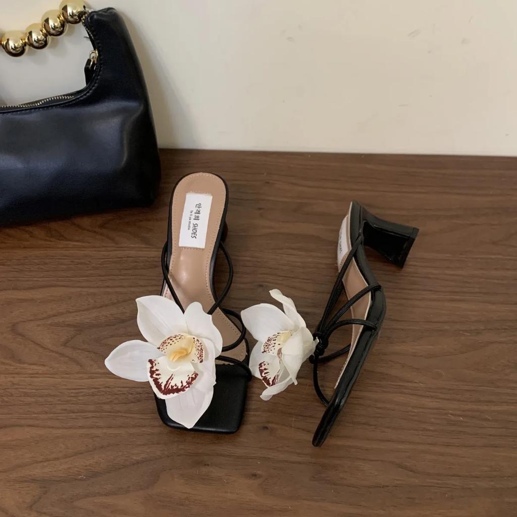 Pantoufles Basses En Caoutchouc Pour Femmes, Chaussures À Talons, 2026