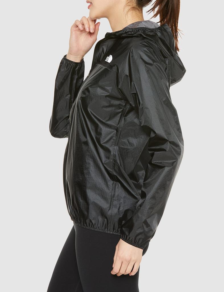 North Strike Trail Jacket Waterproof Lightweight Compact Running Trail Black L [The Face] Women's