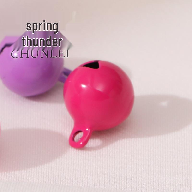

Colorful 10mm Japanese Bell Charm: Keychain, Jewelry, Christmas & Pet Accessory